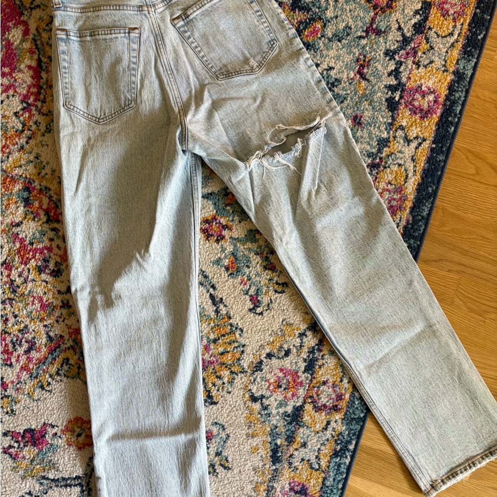 Abercrombie & Fitch ultra high rise 90’s straight jeans